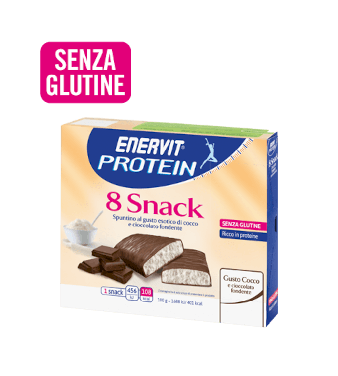 ENERVIT PROTEIN 8 SNACK COCCO - Cocco