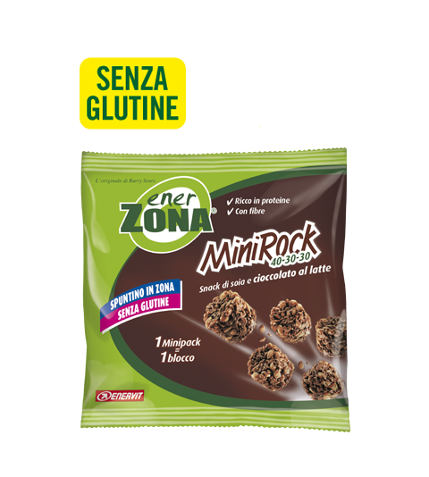 ENERZONA MINIROCK 40-30-30 - Cioccolato Al Latte