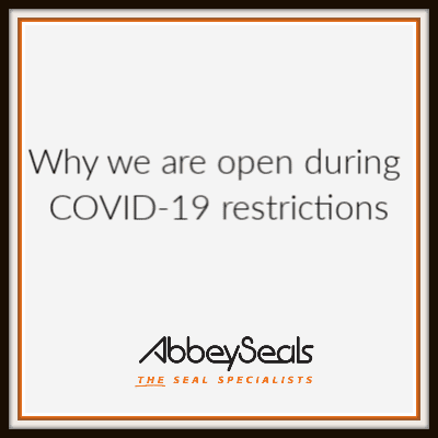 Why we are open during COVID-19 restrictons.