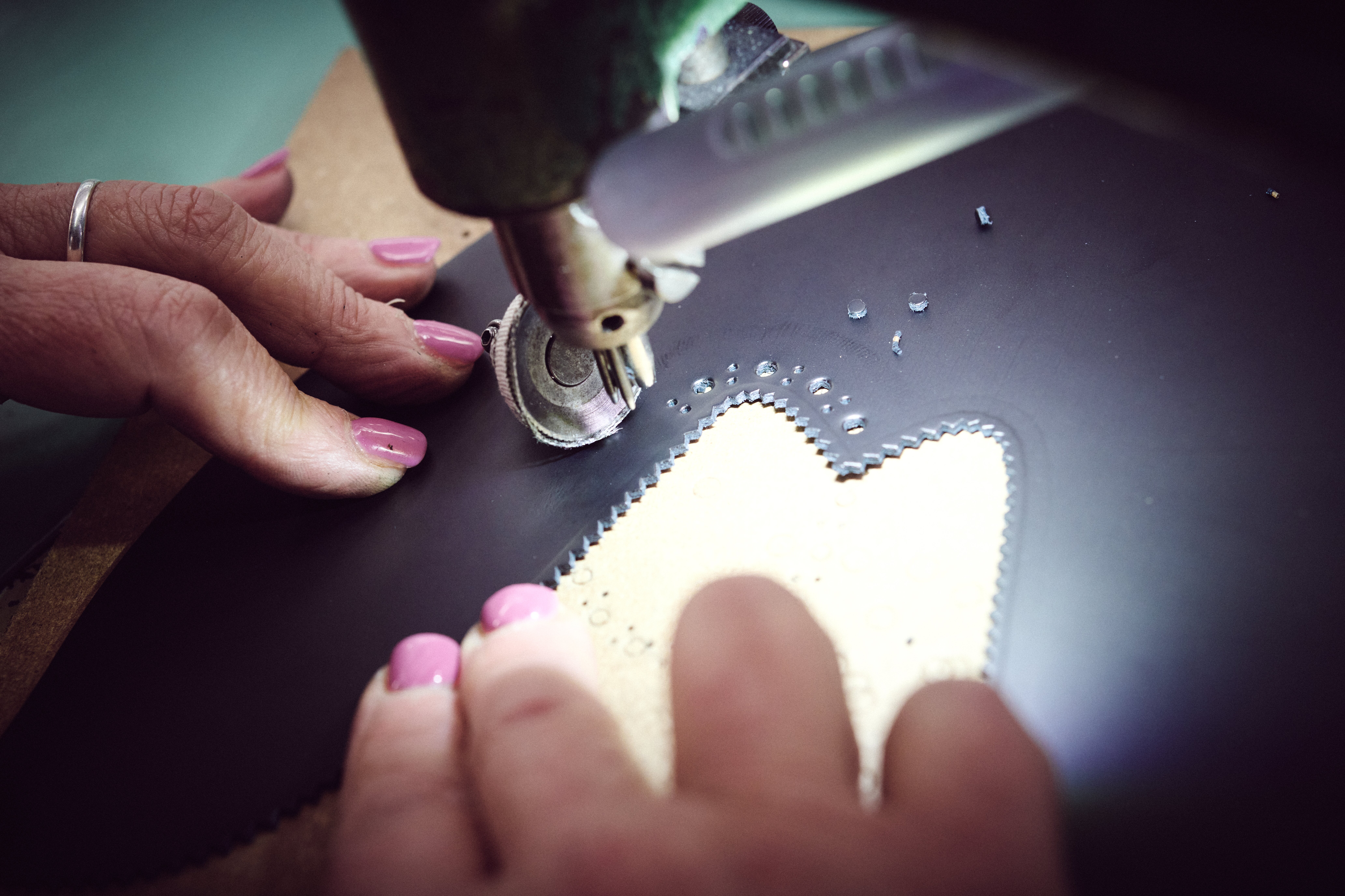 Fabi Boutique - La nostra produzione - UPPER PERFORATION