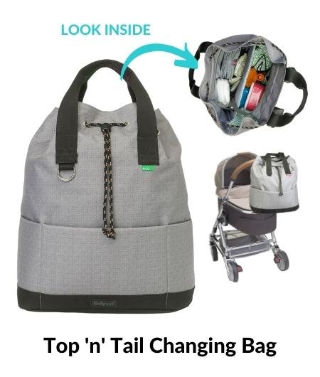 Babymel Top 'n' Tail Backpack Grey