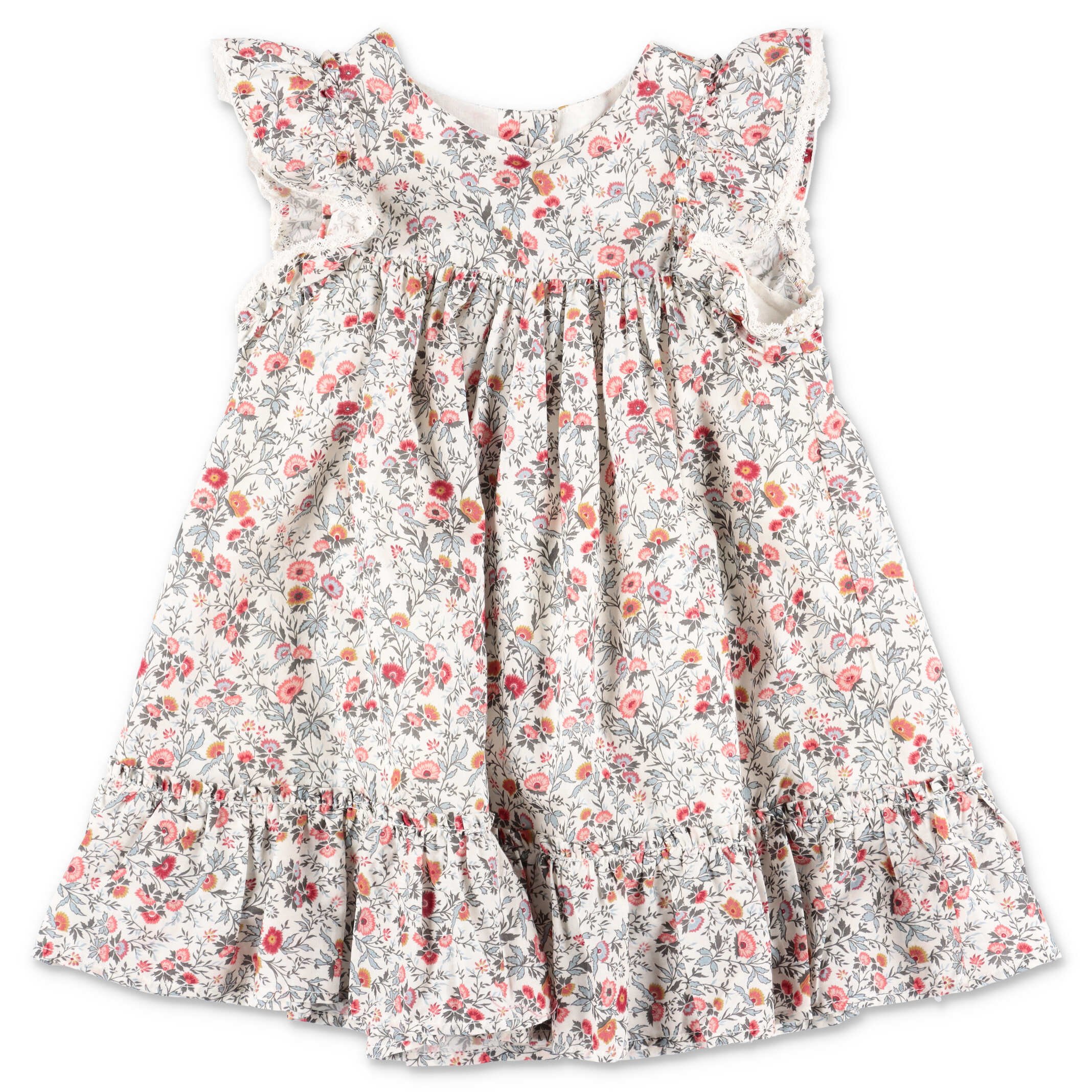 Tartine et Chocolat dress liberty print cotton muslin baby girl