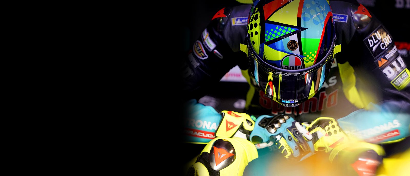 Unikat Valentino Rossi Vr46 Classic-Zubeh/ör Mehrfarbig Unisexschirm Erwachsener