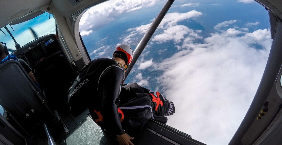 Sebastian on the exit