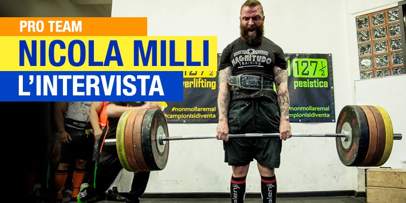 Powerlifting: intervista a Nicola Milli