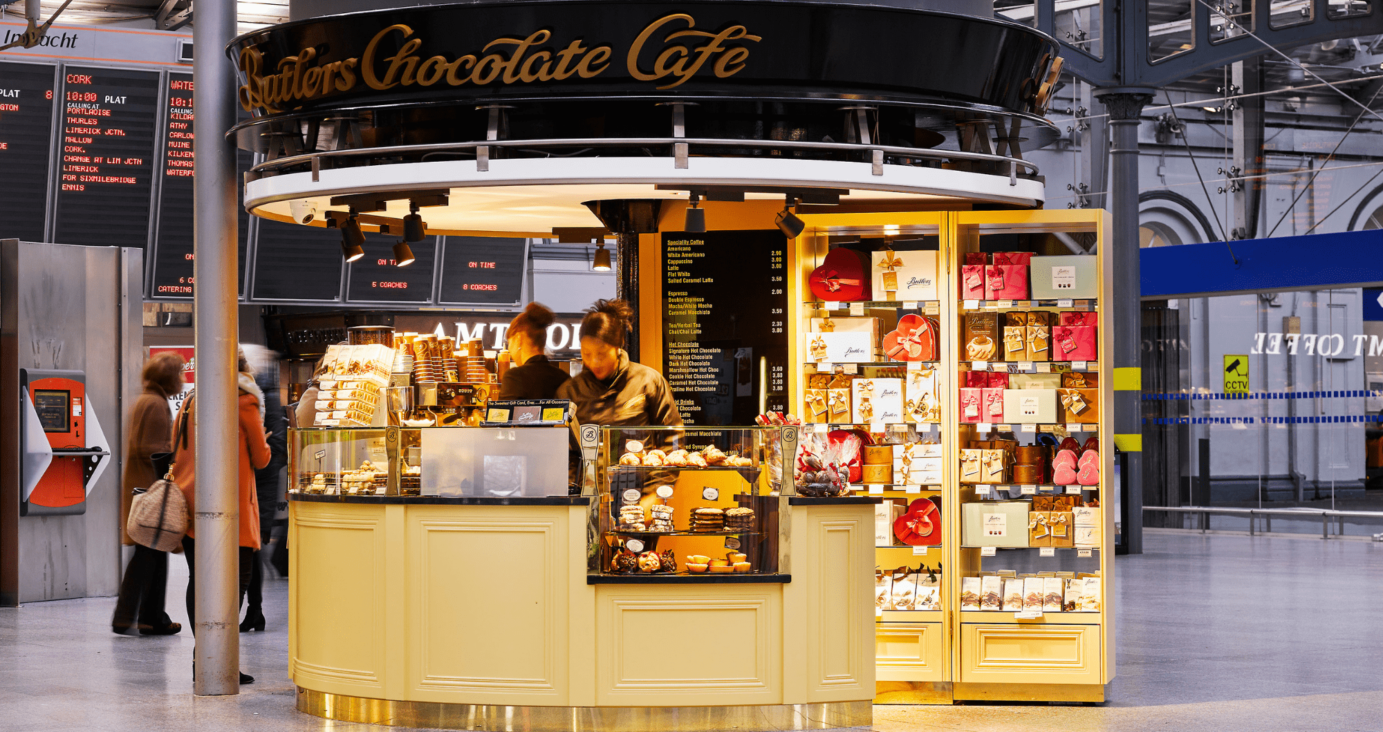 Butlers Chocolate Café, Heuston Station