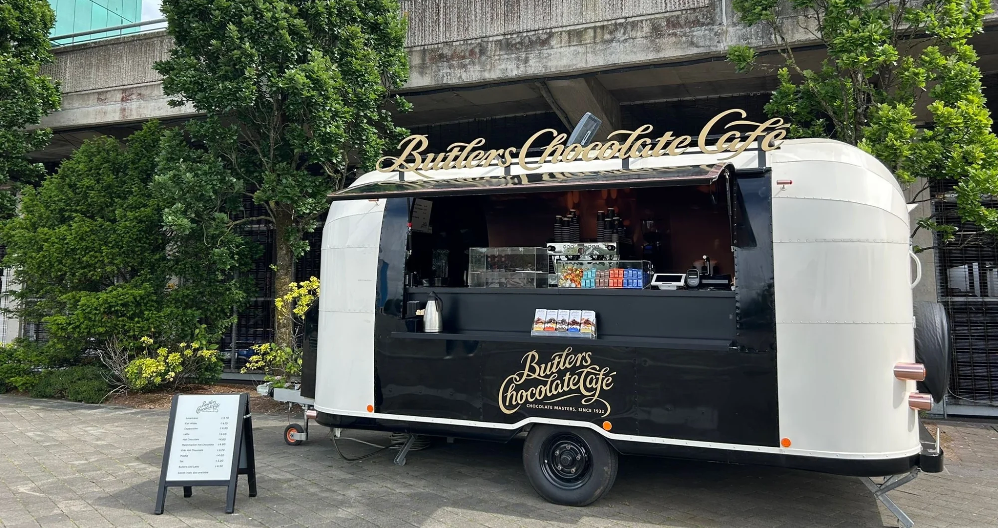 Butlers Chocolate Café Trailer @ Mahon Point Shopping Centre