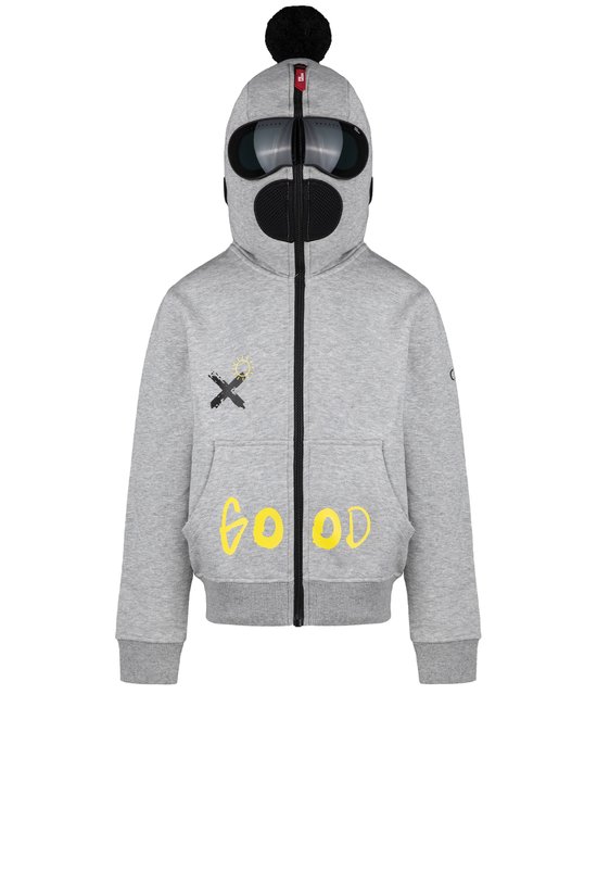Unisex Hooded Sweatshirt with Lenses and All Over Print - FX0T25TFLAI