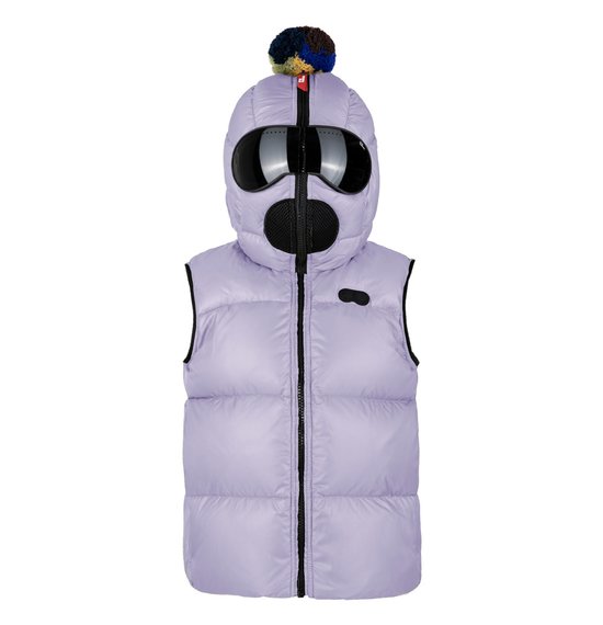 giubbotto con occhiali