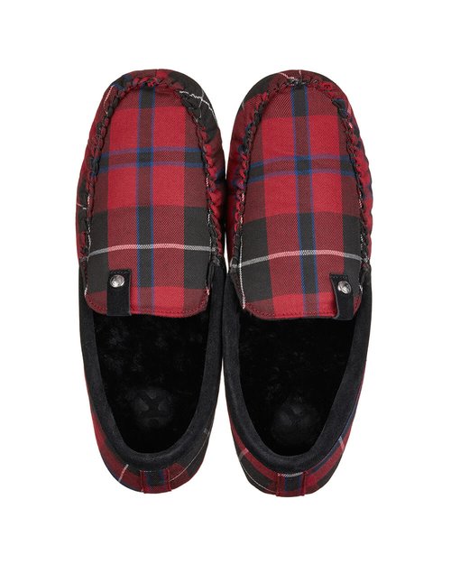 Benedict Check Woven Moccasin
