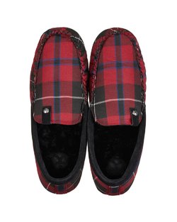 Benedict Check Woven Moccasin