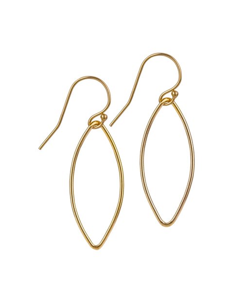 14kt Gold Filled Small Oval Earrings