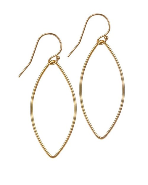 14kt Gold Filled Medium Oval Earrings