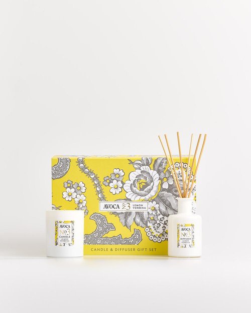 No. 3 Lemon Verbena Gift Set - Candle & Diffuser