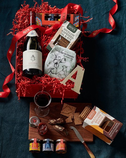 The Perfect Cheese Board Red Hamper