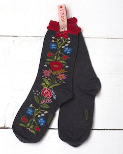 Floral Rosa Ankle Sock