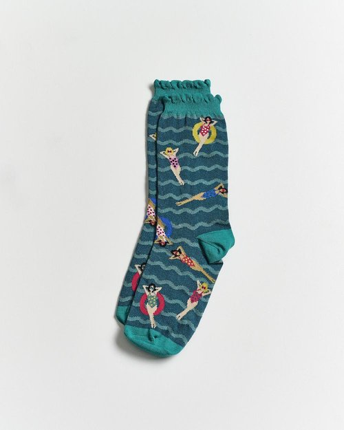 Sunny Swim Ankle Socks