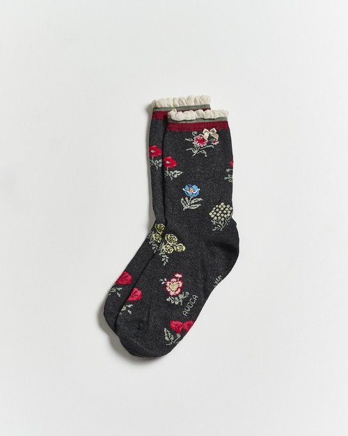 Victoria Flower Ankle Socks