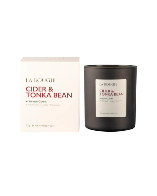 Cider & Tonka Bean Scented Candle