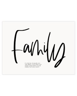 Family - A3 Print