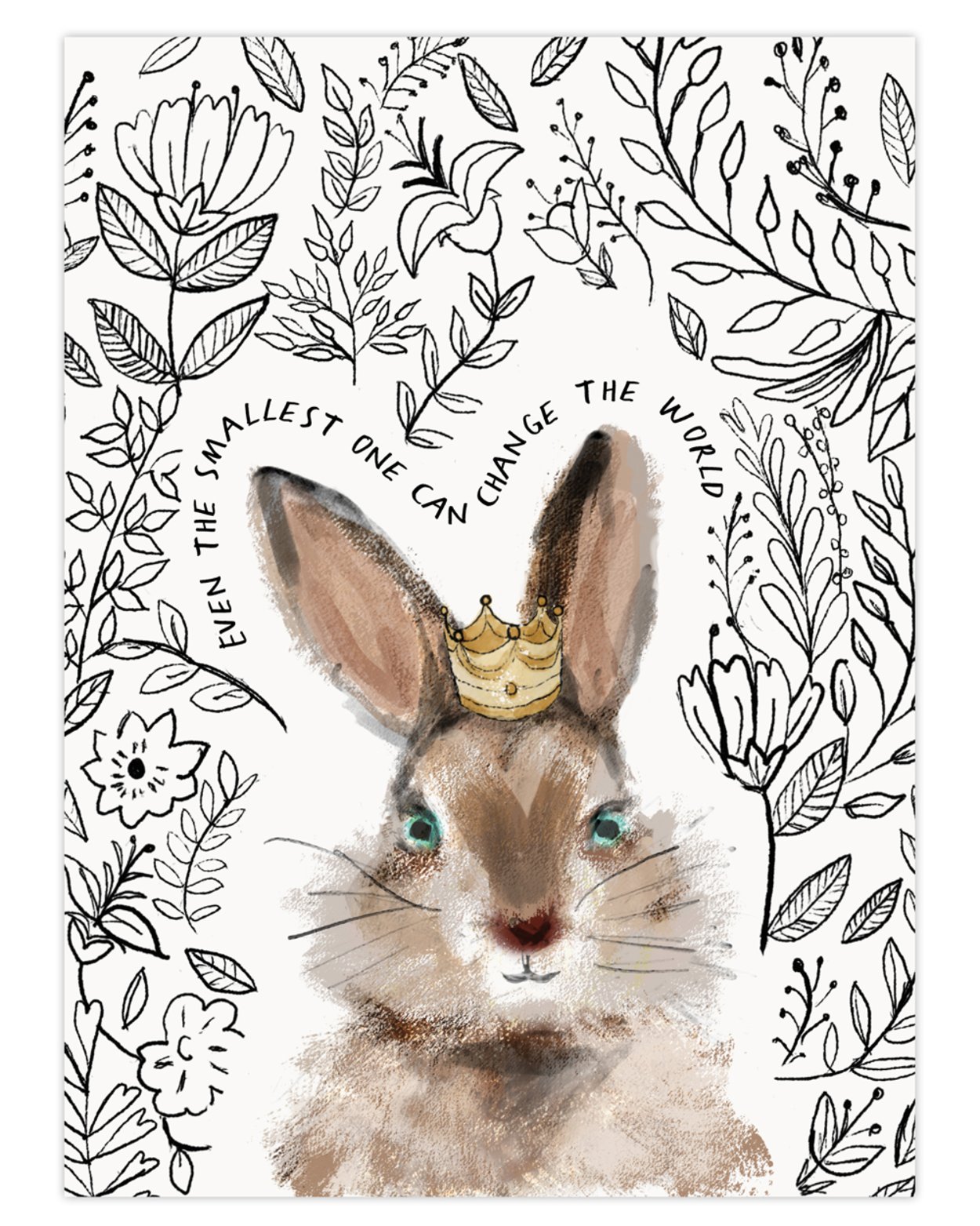 Queen Rabbit - A3 Print