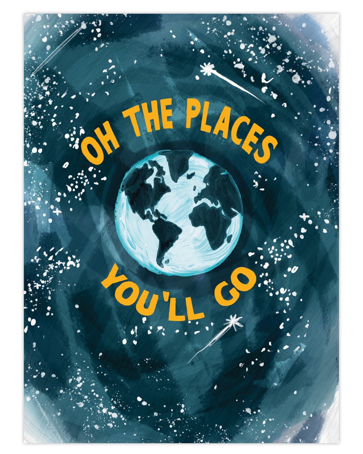 Oh The Places You'll Go - A3 Print