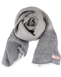 100% Linen Large Twill Scarf