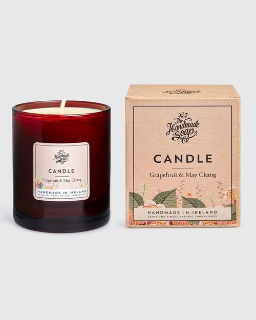 Grapefruit & May Chang Scented Soy Candle