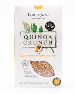 Homespun Goji Berry Quinoa Crunch