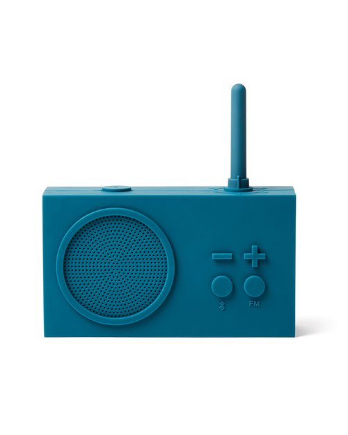 Tykho 3 FM Radio & Bluetooth Speaker - Blue