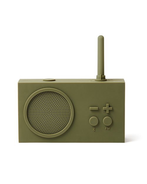 Tykho 3 FM Radio & Bluetooth Speaker - Khaki