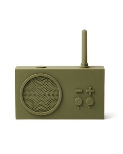 Tykho 3 FM Radio & Bluetooth Speaker - Khaki