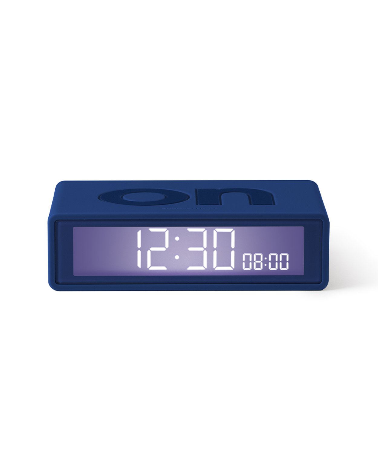 Flip+ Travel Alarm Clock - Dark Blue