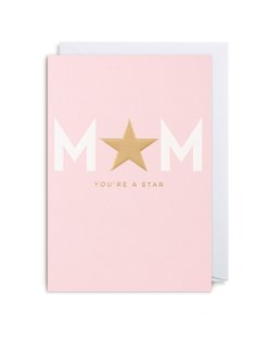 Mum You're A Star Card