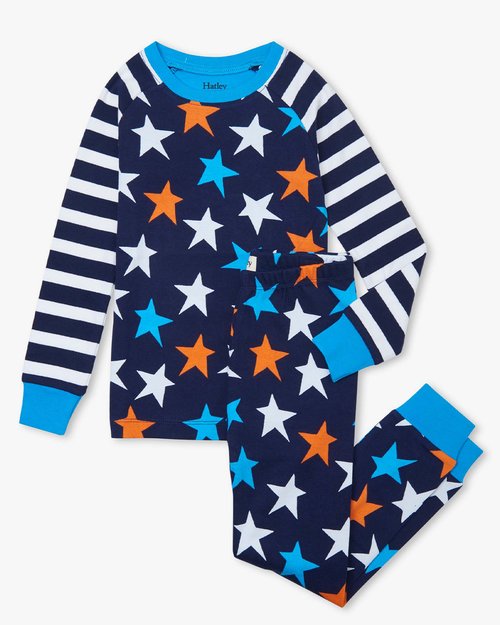 Stars And Stripes Organic Cotton Pajama Set