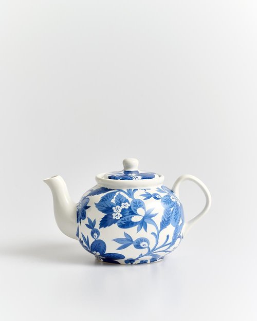 Four Cup Blue Capri Teapot