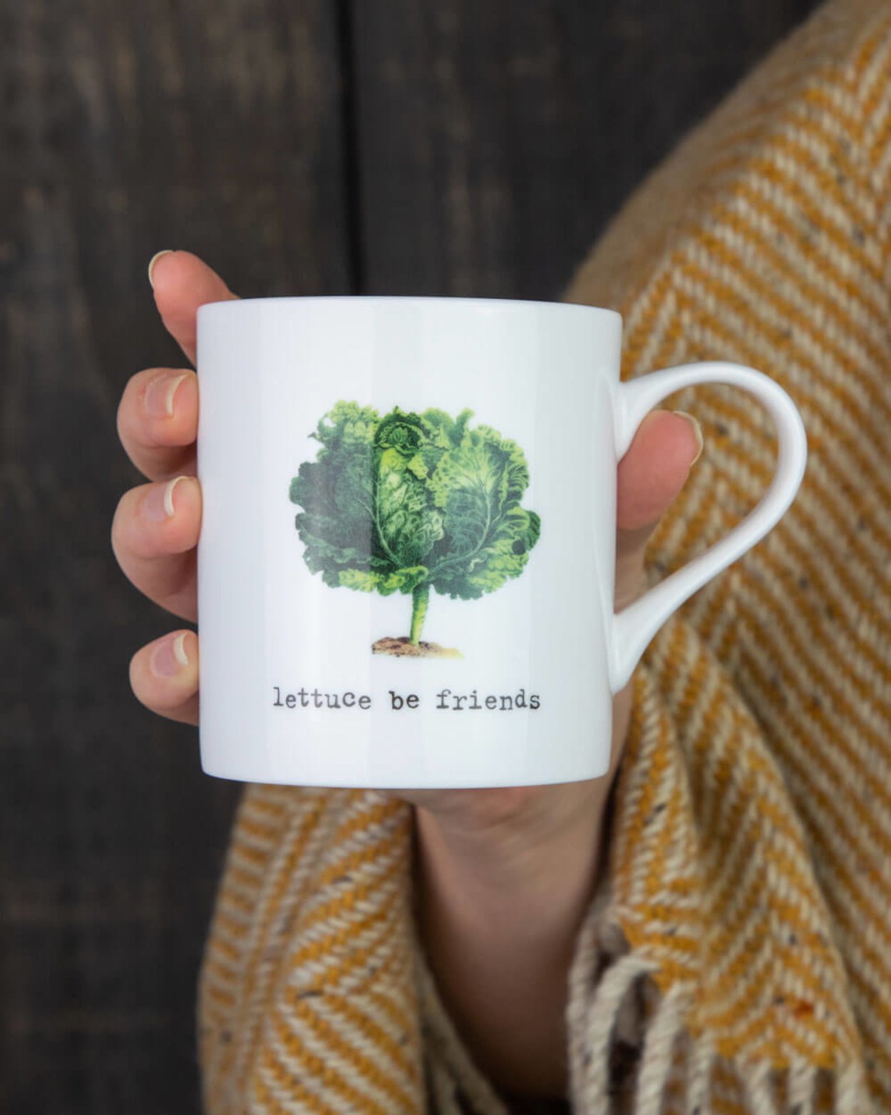 Lettuce Be Friends Mug