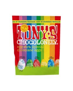 Tony's Chocolonely Assorted Easter Eggs - Pouch