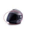 Blauer - 80% DARK EXT. VISOR SOLO+HACKER - Neutral - Blauer
