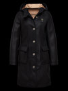 Blauer - WINTER HOODCOAT - Black - Blauer