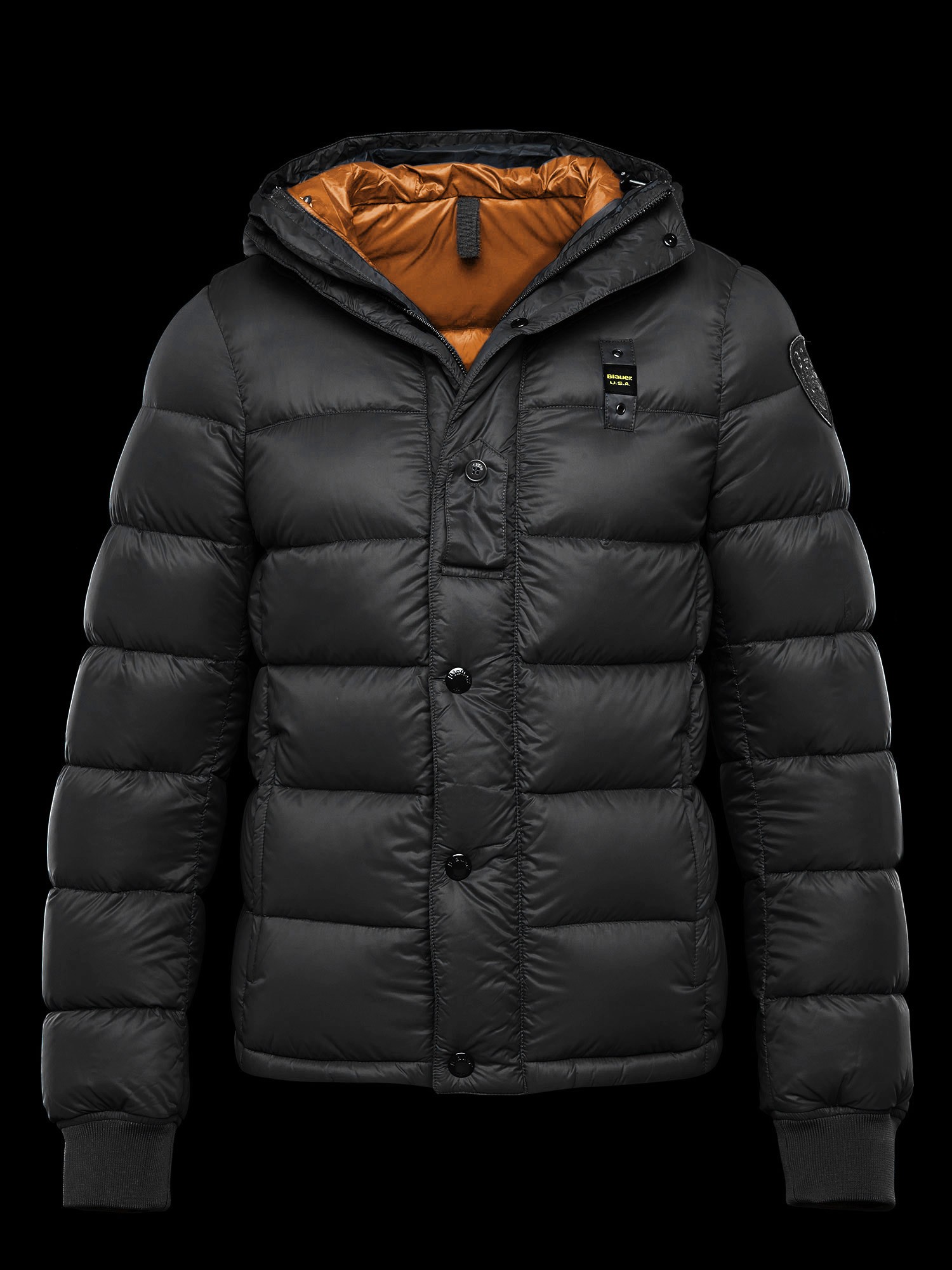 Blauer - ПУХОВИК WINTER TOKYOLIGHT - Black Inside Squirrel - Blauer