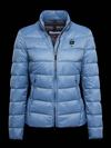 Blauer - LIGHT SUMMER DOWN JACKET - Violet Blue Inside Rock Grey - Blauer