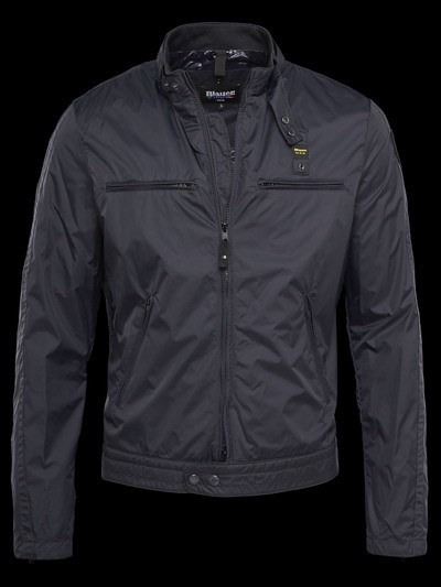 BLOUSON DE MOTARD EN NYLON_