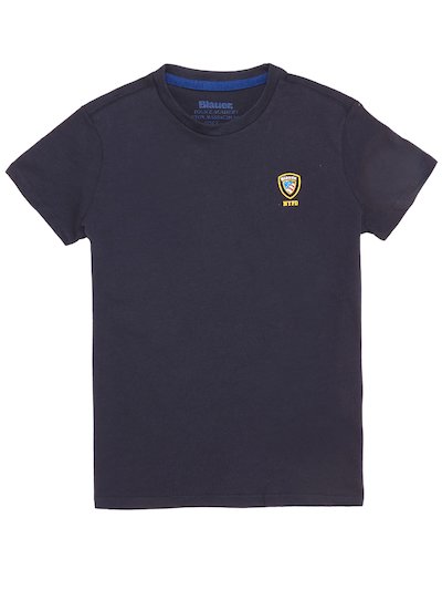 T-SHIRT BLAUER-SCHILD NYPD FÜR JUNGEN