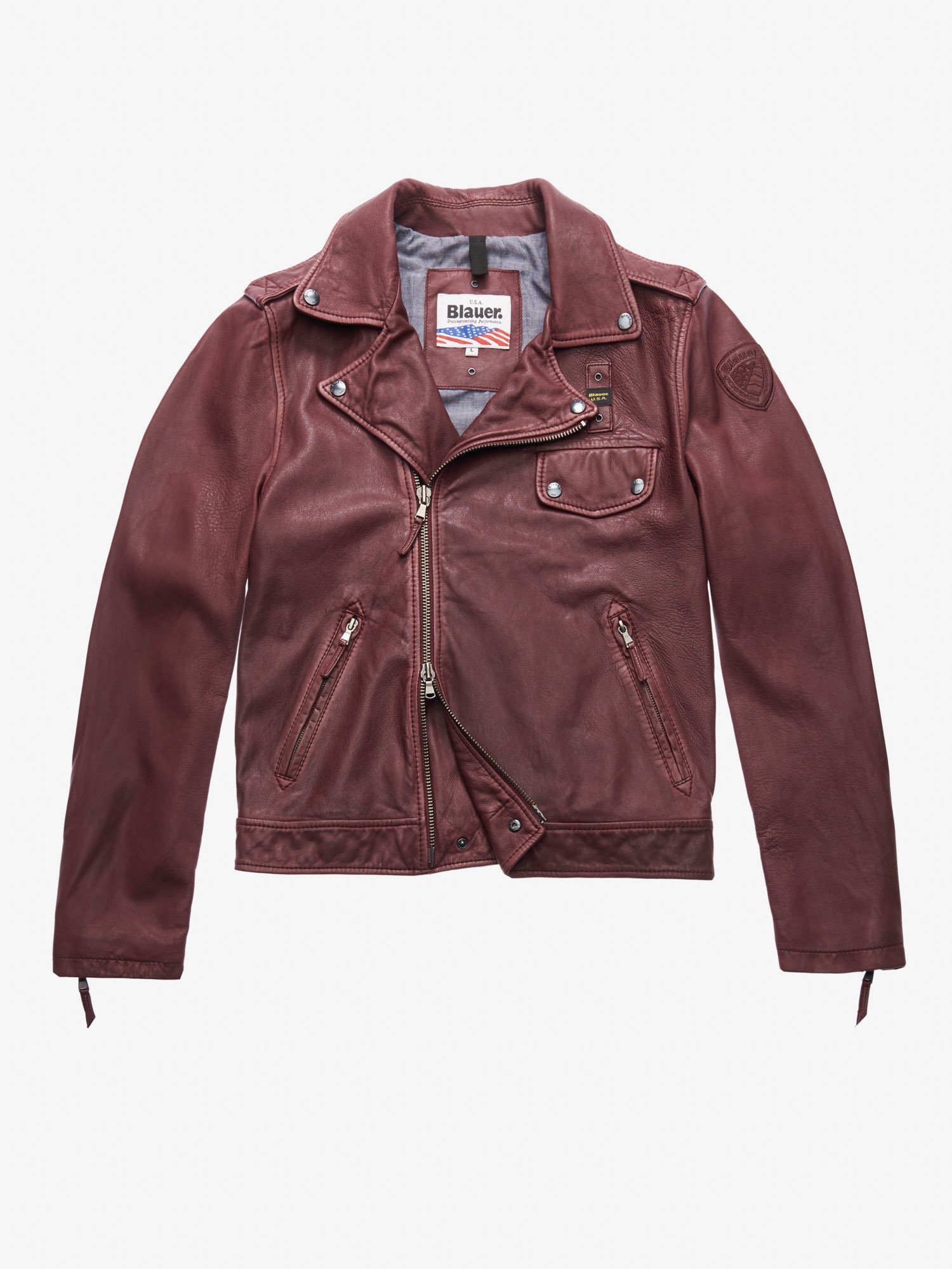 Davis Rugged Leather Jacket