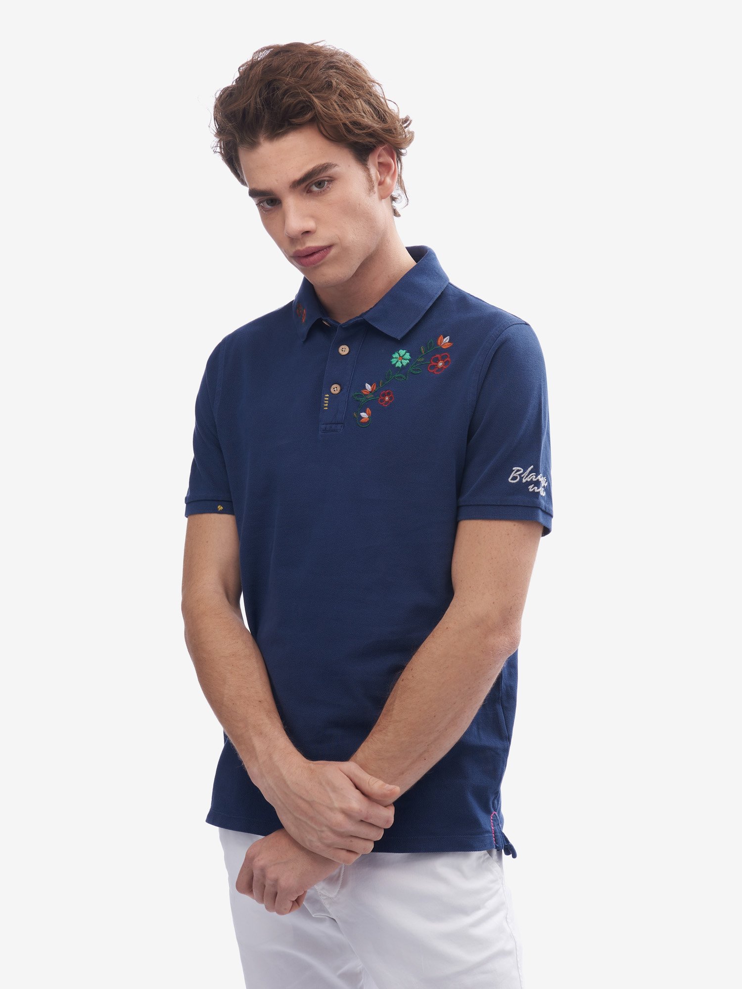 polo floral shirt