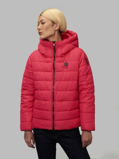 LAUREN LONG DOWN JACKET WITH RECYCLED PADDING