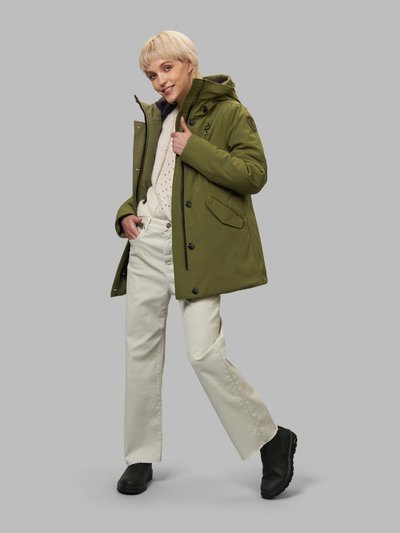 Jill Neoprene Parka With Hood | Blauer®