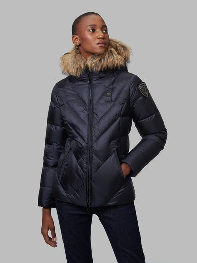 ESTHER DOWN JACKET WITH OFFSET QUILTING