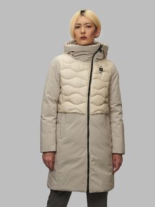 erica long down jacket